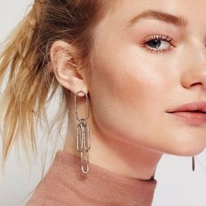 Free People Movimiento Luiny Chain Earrings